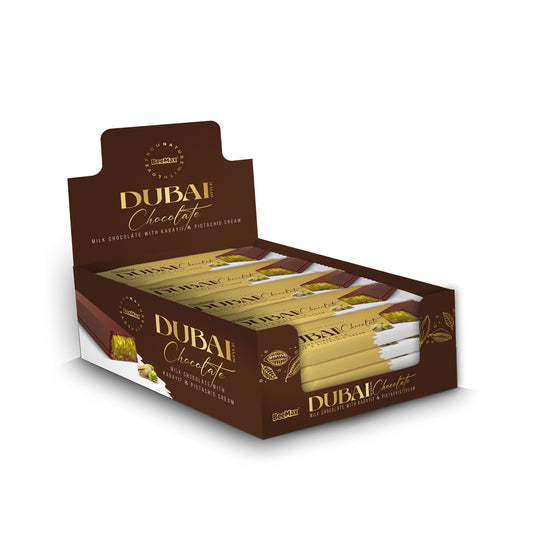 Beemax Mini Dubai Chocolate 24 Bars x 1.24 oz