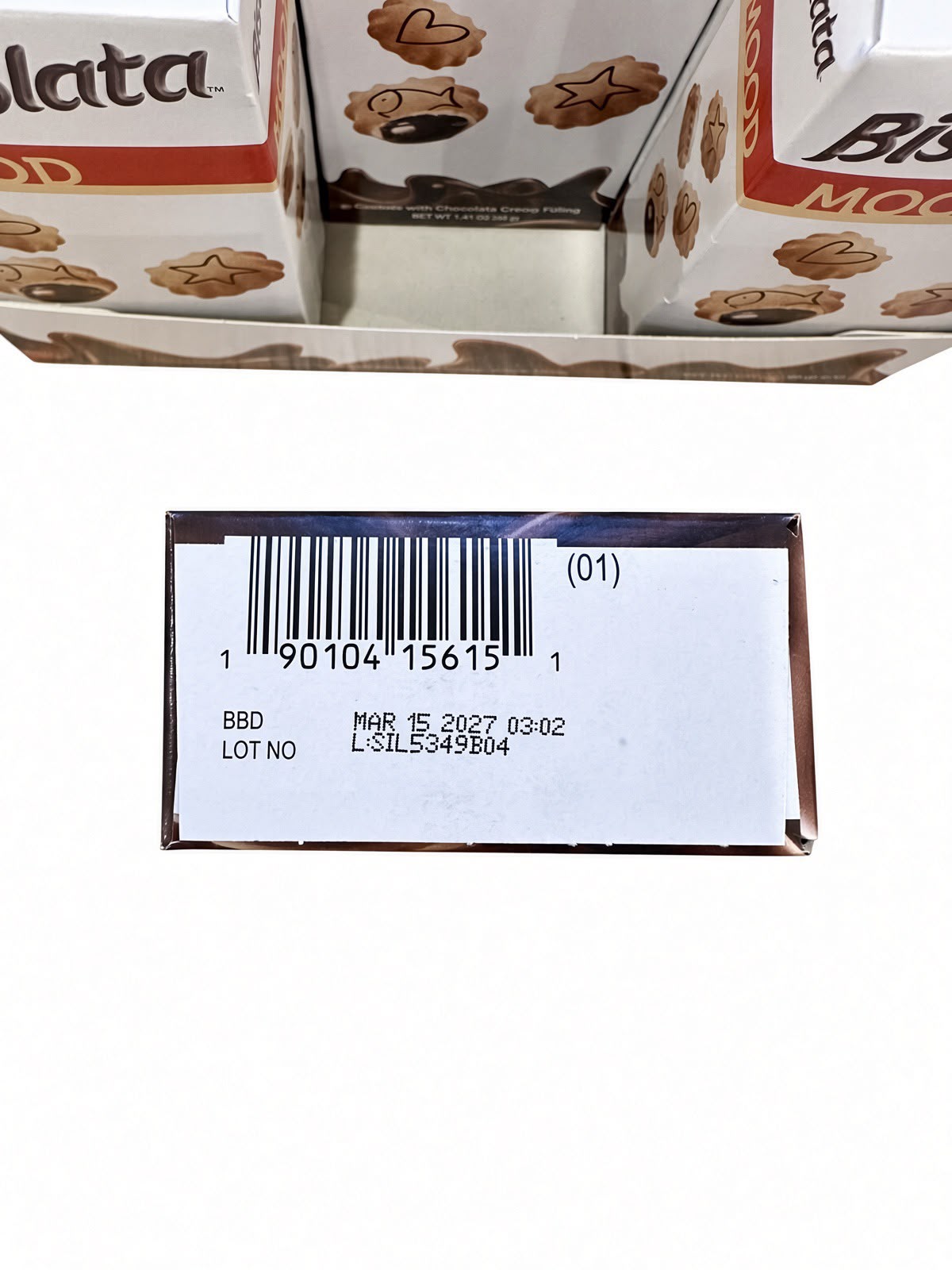Biscolata MOOD Cookies Chocolate Creme Filling 12 Multipack (12x1.41oz Boxes)