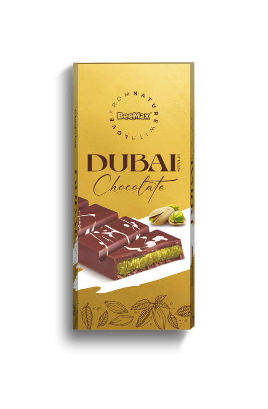 Beemax Small Dubai Chocolate 6 Bars x 3.36 oz